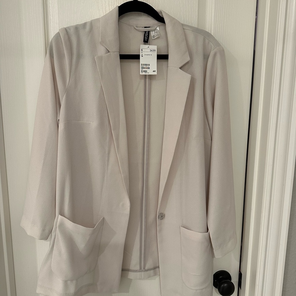H&M Women’s Blazer off-white